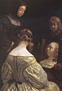 Gerard Ter Borch Recreation by our Gallery oil painting on canvas